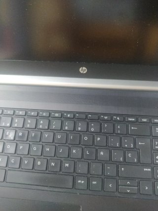 Portátil HP Negro/Plateado