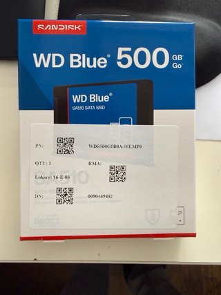 SSD WD Blue SA510 500GB SATA