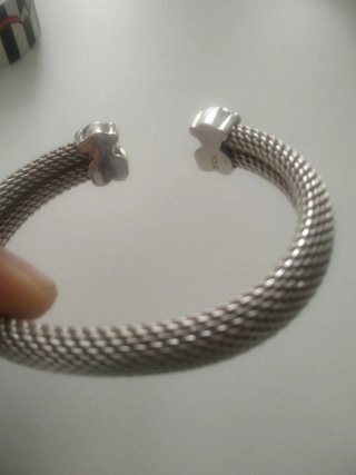 Pulsera Tous Oso Plata
