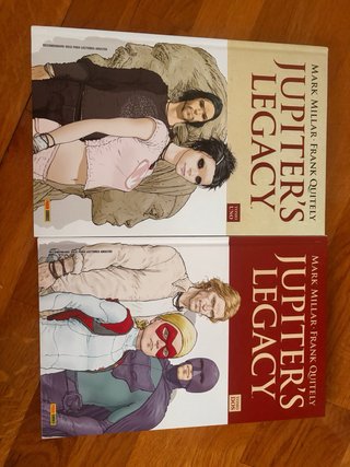 Dos libros:” Jupiter’s Legacy”