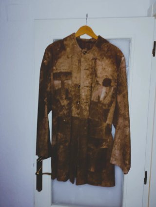 Chaqueta Vintage Ante Hombre Marrón