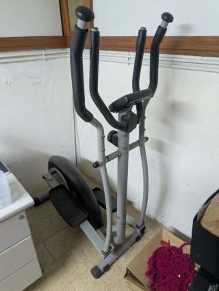 Bicicleta Elíptica Domyos Gris