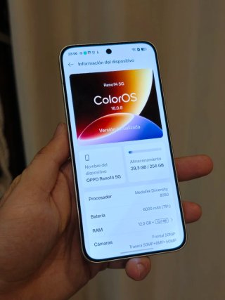 OPPO Reno 14 5G Blanco 256gb a estrenar
