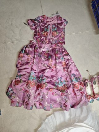 Conjunto Fallera 5 Piezas Multicolor