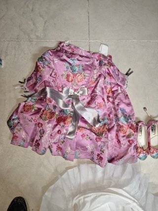 Conjunto Fallera 5 Piezas Multicolor