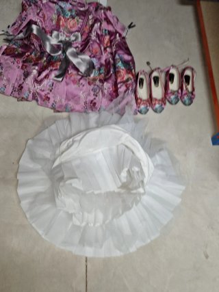 Conjunto Fallera 5 Piezas Multicolor