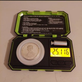 Moneda Plata 999 Cuba 10 Pesos