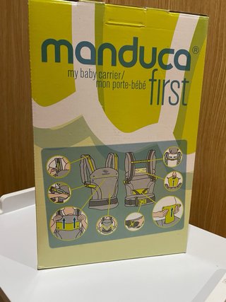 Mochila Porteo Manduca First Gris