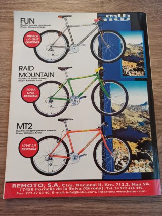 Revista n°4 1999 Bike a fondo Rutas Ciclismo