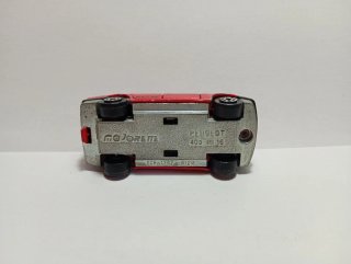 Coche Peugeot 405 Majorette Rojo