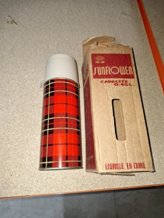 Termo Antiguo Sunflower Tartán 0.45L