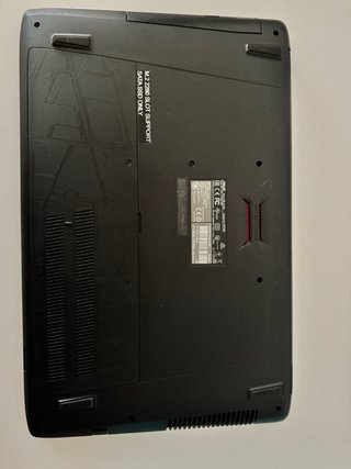 Portátil Asus GL752V Negro/Rojo