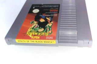 1991 WRATH OF THE BLACK MANTA NINTENDO NES