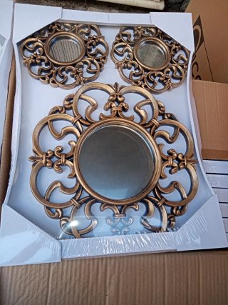 Set 3 Specchi Decorativi