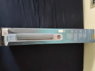 Ventilador Torre Cecotec Azul y Dorado
