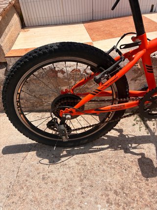 Bicicleta Montagna Infantile 20 Arancione