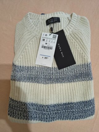Maglione Zara Uomo Cotone nuovo  Taglia M
