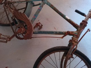 Bicicleta antigua niño Peliser freno varilla