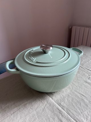 Olla hierro fundido esmaltada Americook verde