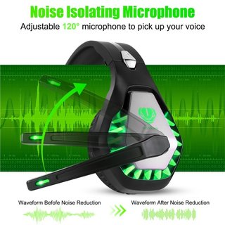 Butfulake Pro GH-1 , Auriculares estéreo para juegos para Xbox One, Xbox One S