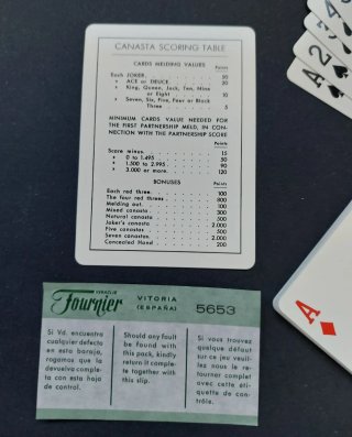 Baraja NUEVA Mundial Futbol España. Juego Canasta.