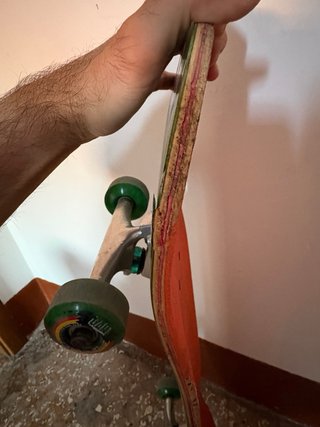Skateboard Ripndip verde truck thunder originali
