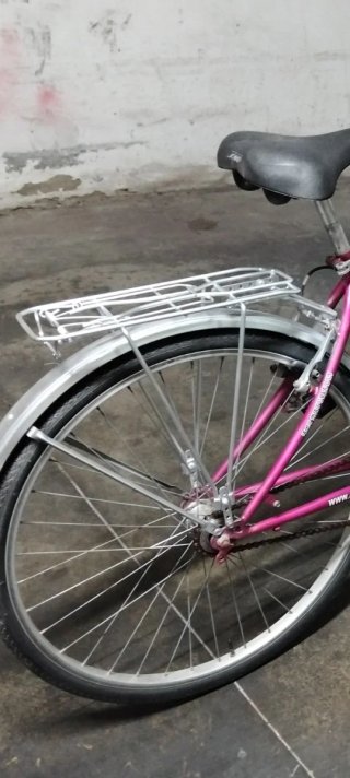 Bicicleta Zephyr rosa