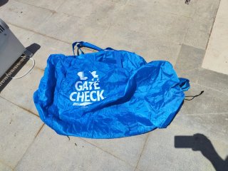 Bolsa para silla de paseo en avión