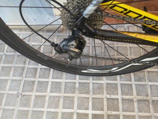 Bicicleta Carretera Coluer Code Amarilla