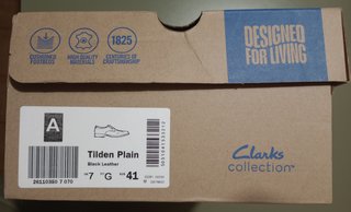 Zapatos de vestir Clarks hombre negros
