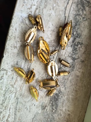 Chiusure per collane/bracciali vintage 20 pezzi