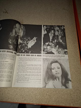 Revista Personas 1972 Claudia Cardinale