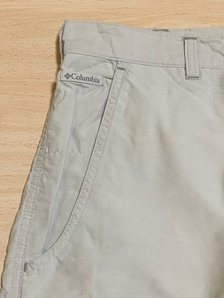 Pantalón Pirata Columbia Hombre Beige