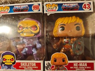 Lote 2 Funko Pop! Masters del Universo Grandes