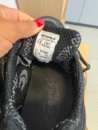 Zapatos de seguridad Cofra Talla 36
