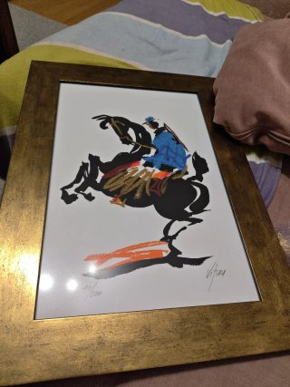 Cuadro Viteri Caballo 40/300