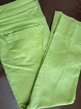Pantaloni Capri Tommy Hilfiger Verdi tg. 42