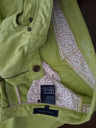 Pantaloni Capri Tommy Hilfiger Verdi tg. 42