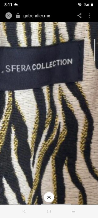Abrigo sfera sin estrenar espectacular