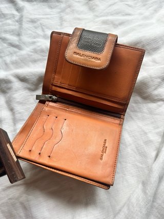 Cartera Piel Balenciaga Monograma BB