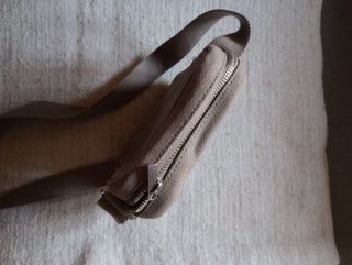 Bolso bandolera infantil beige