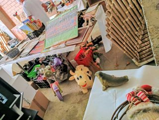 Collezione di oggetti antichi