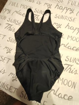 Bañador Nike Negro Mujer