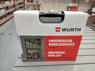 Maletín Herramientas Wurth 93 Piezas