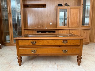 Muebles de salón completos madera