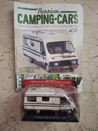 Autocaravana Voyageur 595 Citroen C25 1/43Hachette