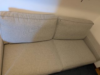 Divano KIVIK 3 posti IKEA grigio chiaro