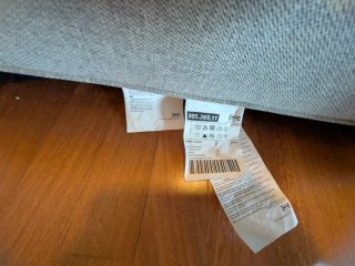 Divano KIVIK 3 posti IKEA grigio chiaro