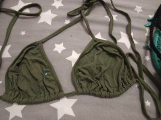 Vestido verde militar