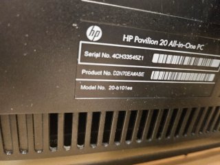 HP Pavilion 20 All-in-One